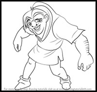 How to Draw Quasimodo from The Hunchback of Notre Dame